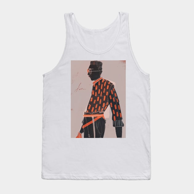 Fashion Tank Top by danielmacleodillustration